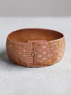 Vintage Copper Buckle Bracelet